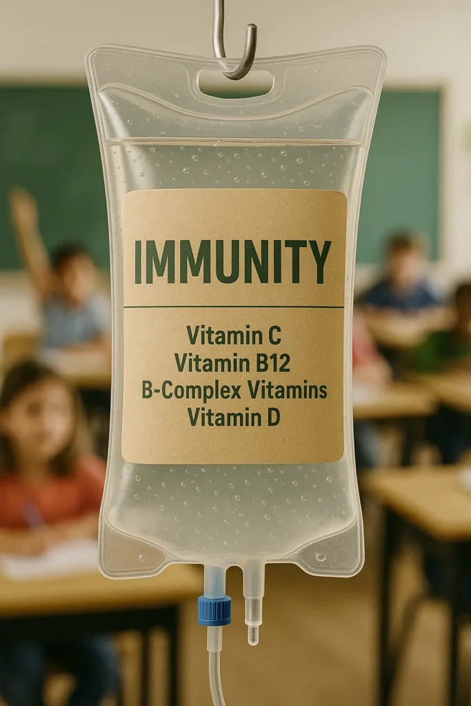 Immunity Cocktail IV therapy being delivered at home in Palm Beach County Florida