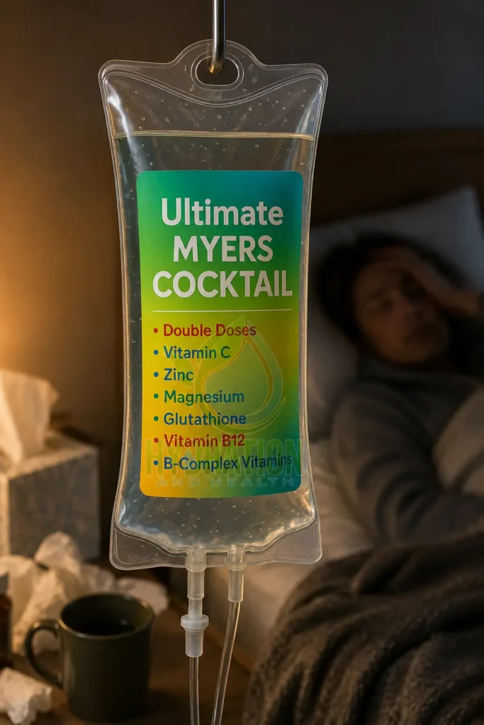 Ultimate Mobile Myers Cocktail IV therapy being delivered at home in Palm Beach County Florida