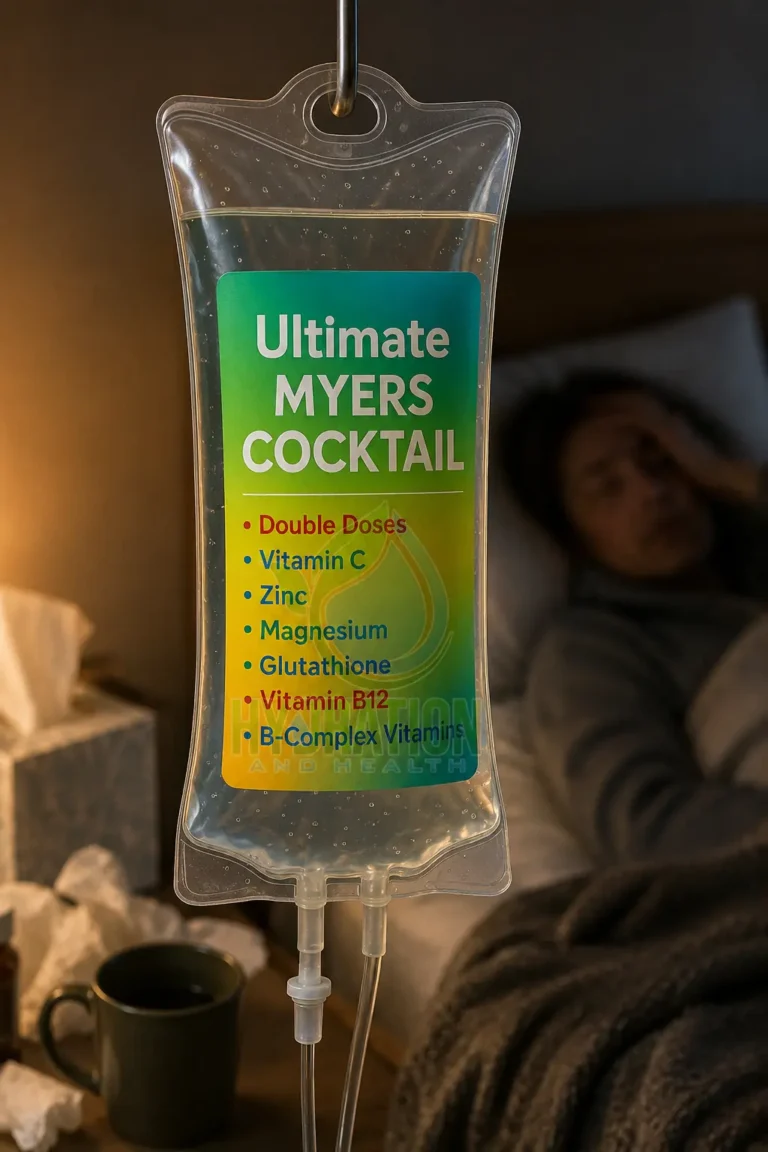 Ultimate Mobile Myers Cocktail IV therapy being delivered at home in Palm Beach County Florida