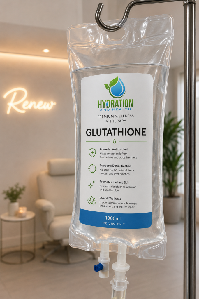 Hydration and Health Glutathione IV Infusion